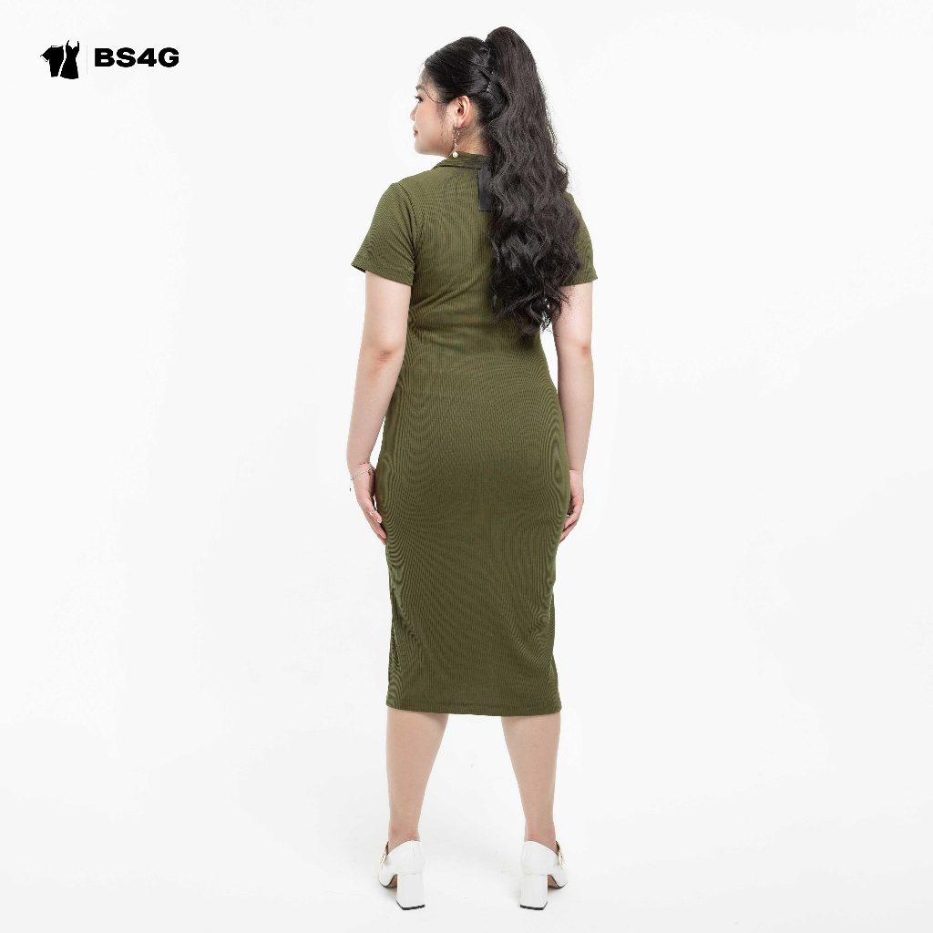 ĐẦM POLO XẺ TÀ BIGSIZE - ĐA075