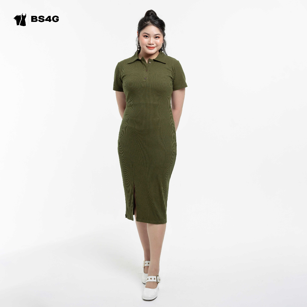 ĐẦM POLO XẺ TÀ BIGSIZE - ĐA075