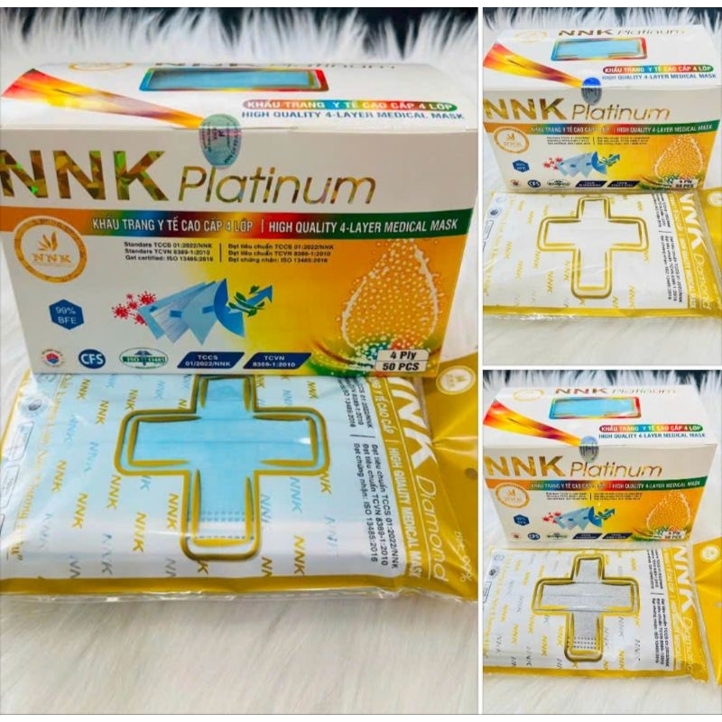 Khẩu trang y tế 4 lớp NNK palatium