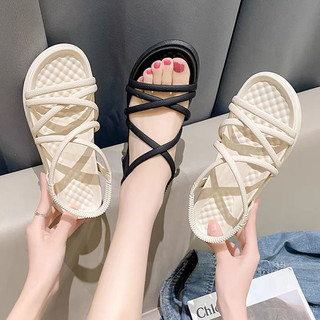 Dép Sandal nữ đế mát xa quai hậu Chun cao cấp