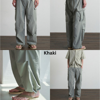 Quần dài LAFUDGE Wide Cargo Pants