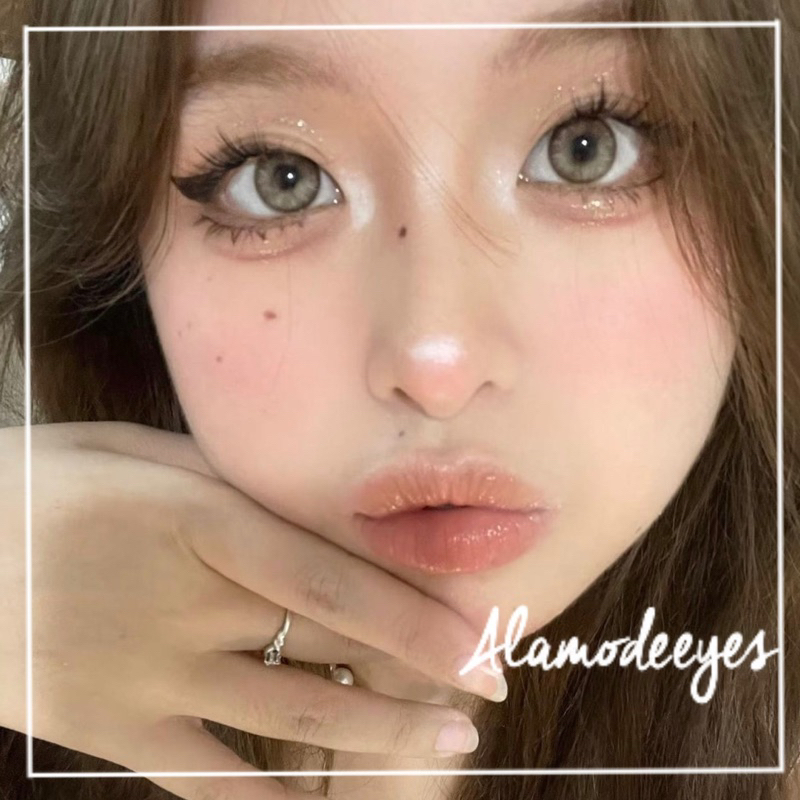 Lens nâu trà vân xoáy