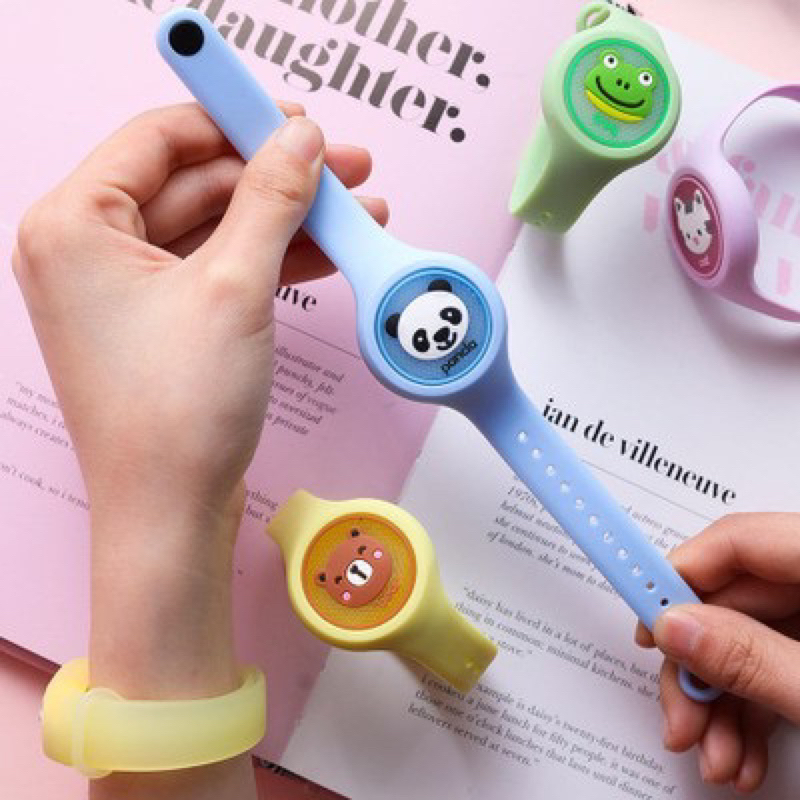 Đồ chơi đồng hồ đèn nháy hình động vật ngộ nghĩnh cho bé