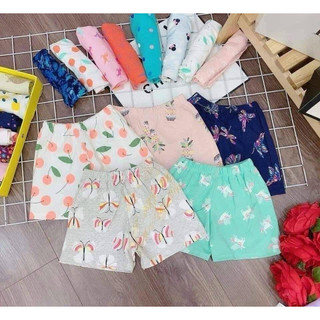 10 Quần đùi cotton cho bé trai bé gái- giao màu và hình ngẫu nhiên theo giới tính của bé