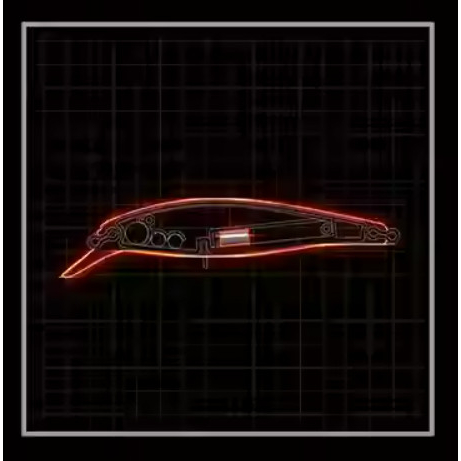 Mồi câu cá câu lửng Minnow siêu đẹp DNE Ghost 85SP HKN Fishing