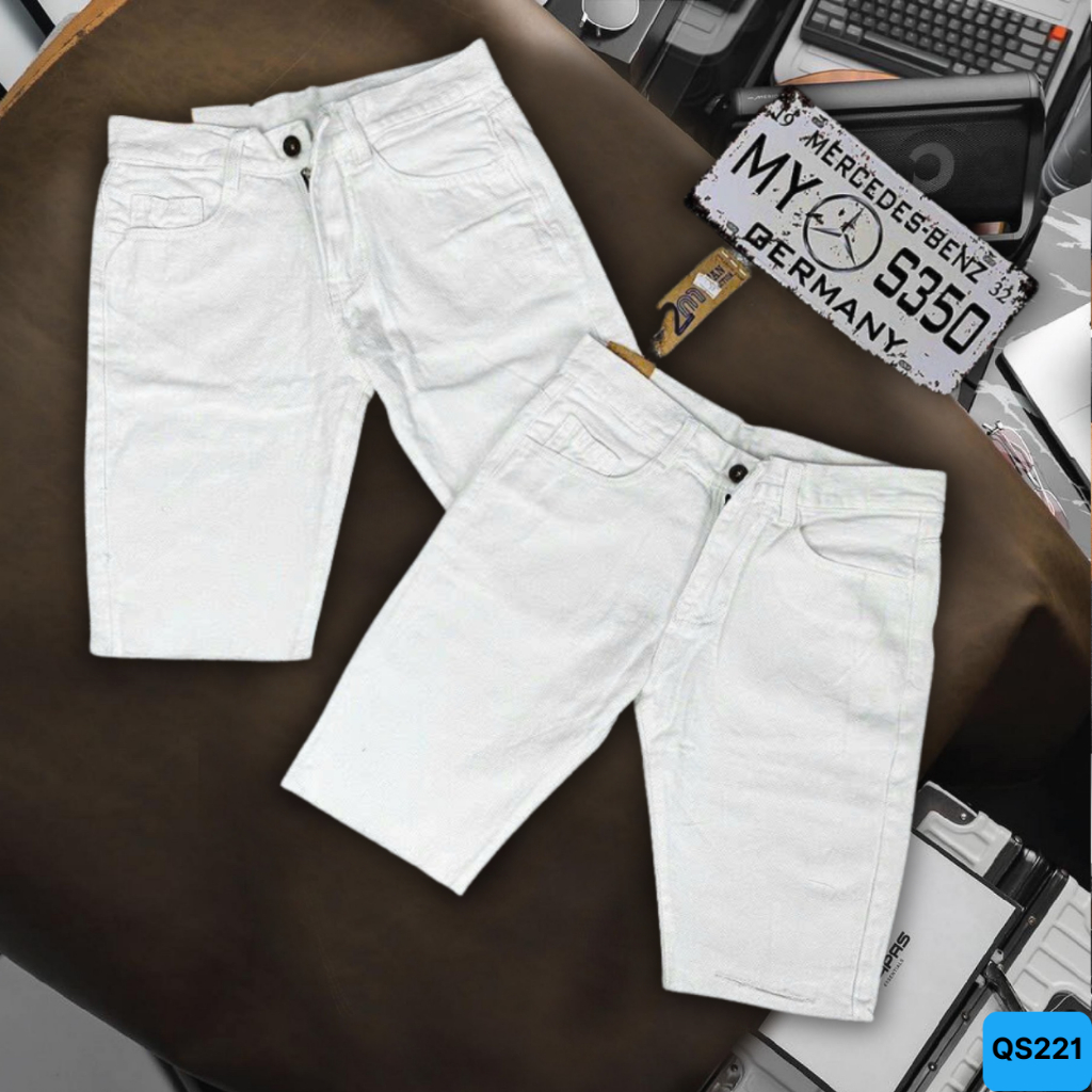 Quần Short Jean Nam chất bò cotton,quần lửng jean, Quần rin nam ngắn Ptz.boutique NHIỀU MẪU ĐẸP QA29