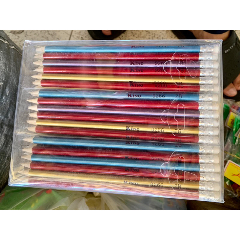 Viết chì chuốt 2B  - Mẫu trơn 9266