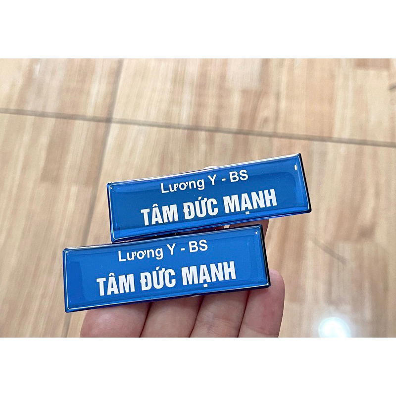 Bảng Tên Không Có LOGO - In Cố định