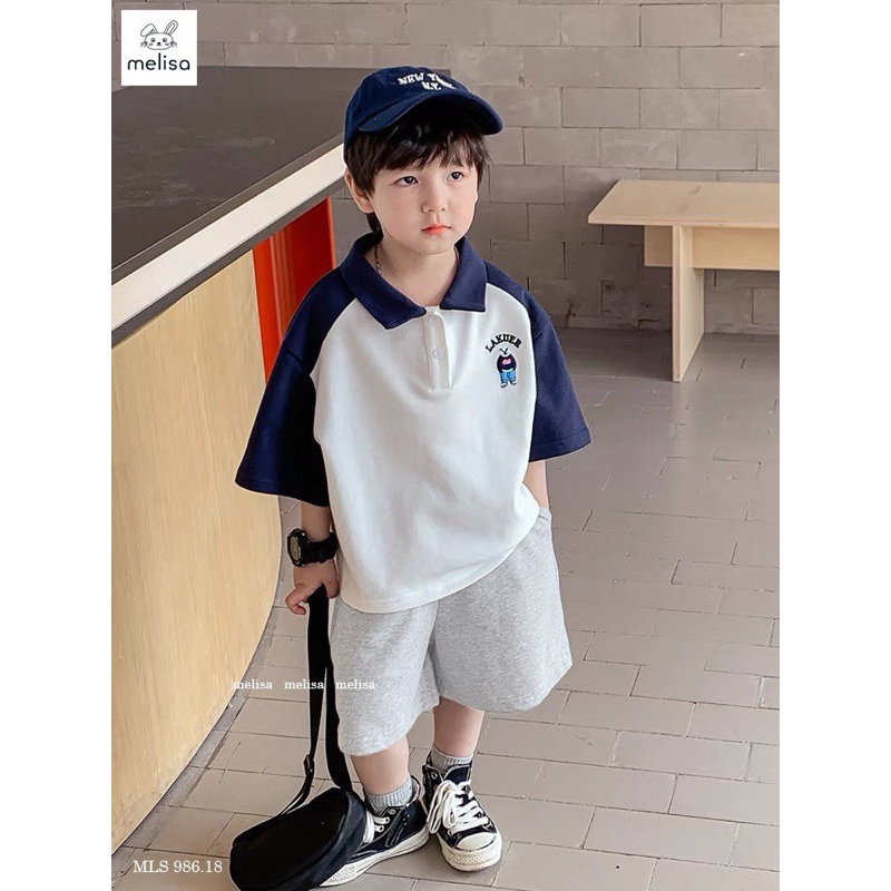 Bộ bé trai Melisa 10-40kg bé từ 18m-11y