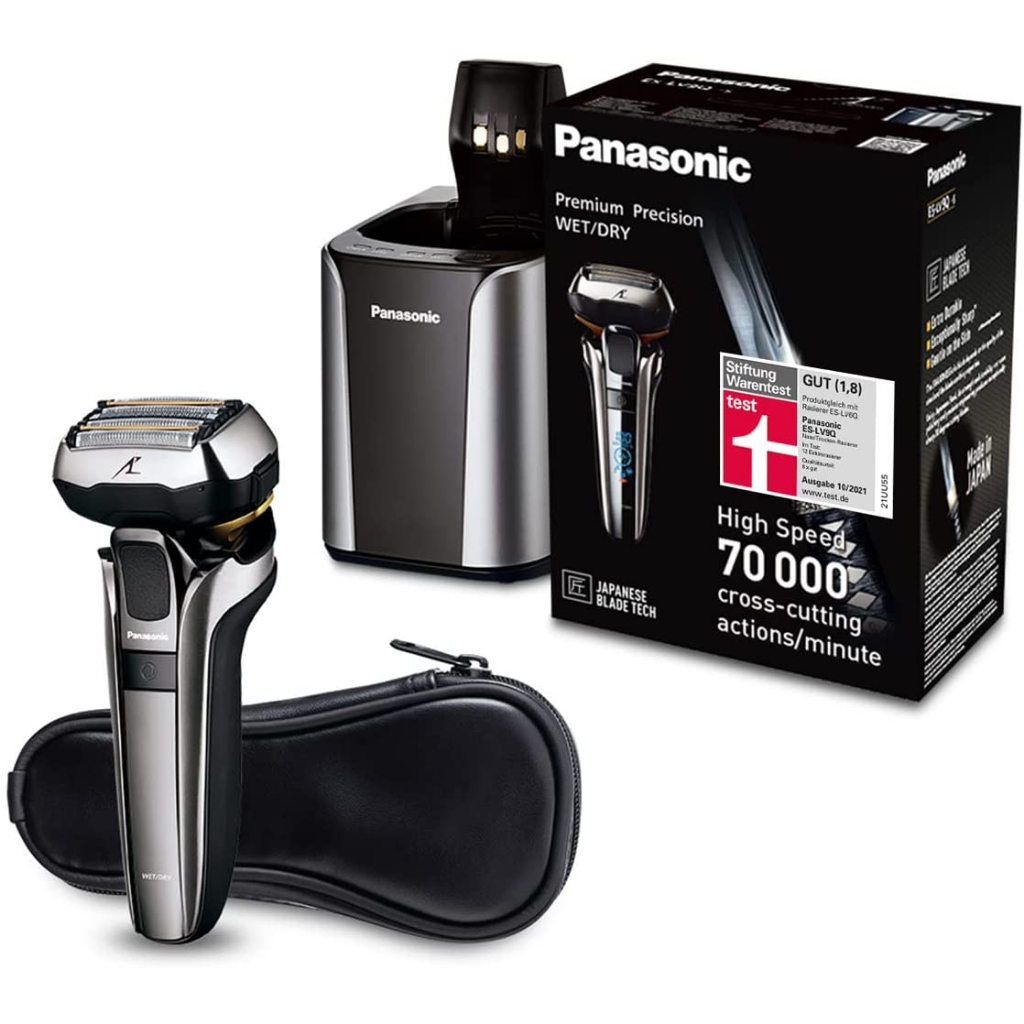Máy Cạo Râu 5 Lưỡi PANASONIC ES-LV53 /  ES - LV9Q, Chuẩn Kháng Nước, Sạc Nhanh, Made In Japan, BH 24 ThángShop Authentic