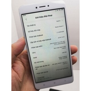 Điện Thoại Xiaomi redmi note 4x 3/32