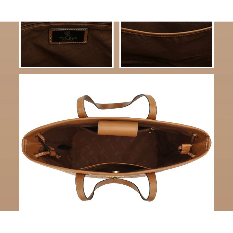 Túi Tote Đựng Laptop nữ TTWNBEAR Gấu Lớn TN2122