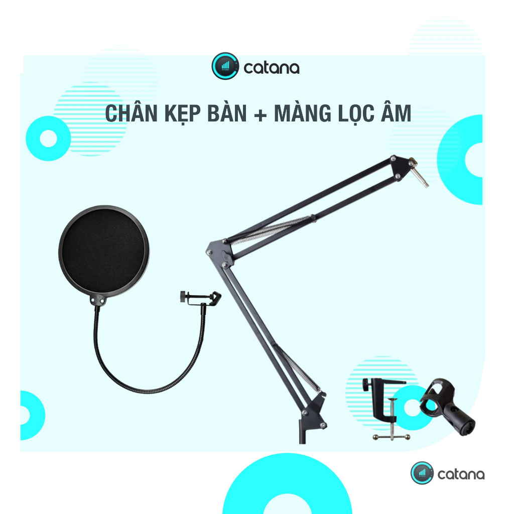 Bộ Mic Livestream Thu ÂM Takstar PC K600 ICON UPOD PRO tặng Tai Nghe, Đèn Vip, USB Chứa Phần mềm Auto tune _ Catana