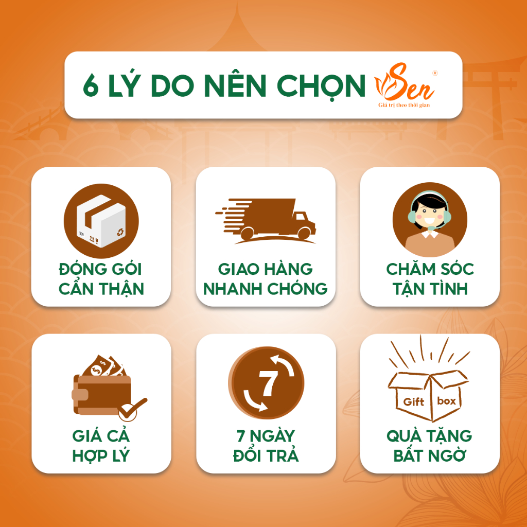 Thác Khói Trầm Hương Phật Tổ Thích Ca Mâu Ni Tọa Đài Sen - Tặng 10 Nụ Trầm