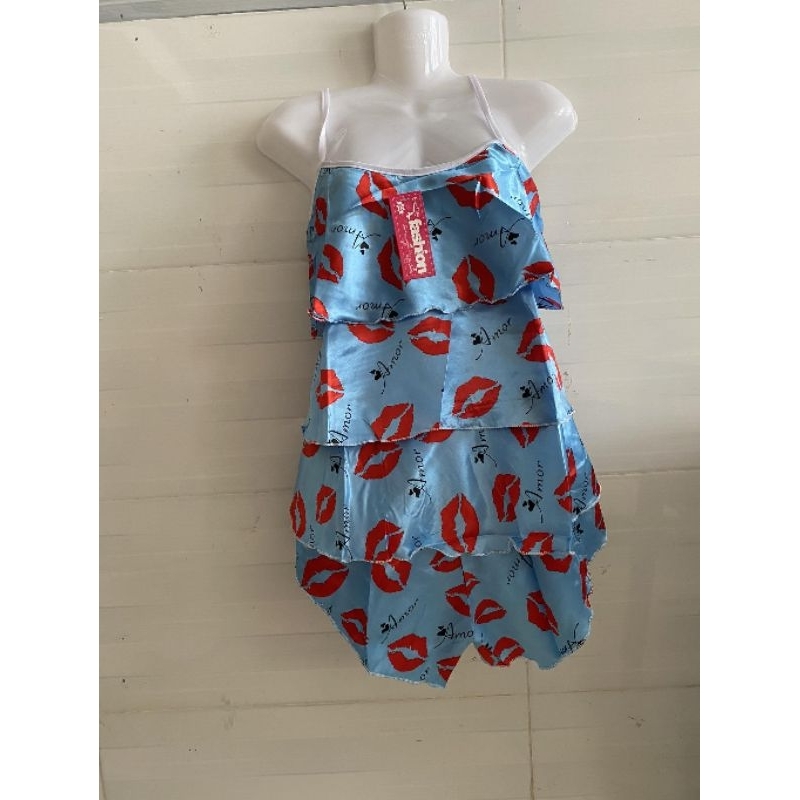 Đồ Bộ Lụa 2 Dây Mặc Nhà, Ra Đường Siêu Đáng Yêu