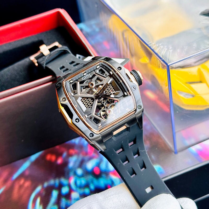 Đồng hồ nam dây cao su Bonest Gatti Ghost BG5501-A4