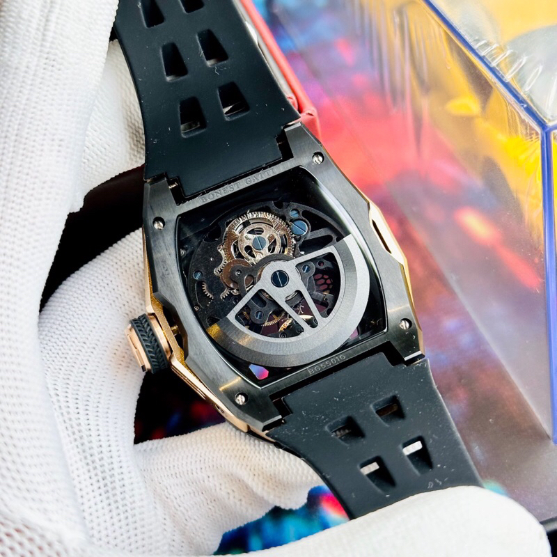 Đồng hồ nam dây cao su Bonest Gatti Ghost BG5501-A4