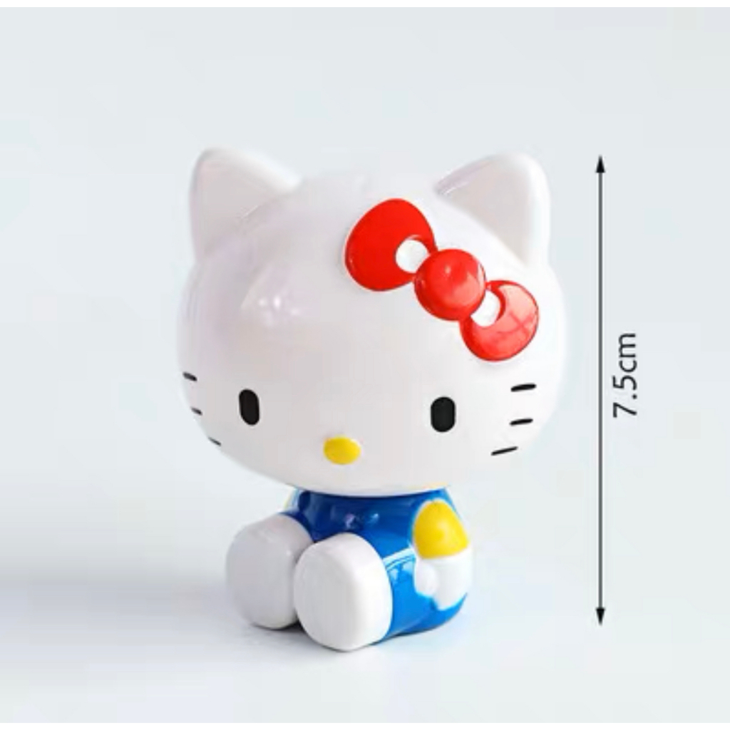 Set trang trí 2 con Kitty + thỏ hồng Melody