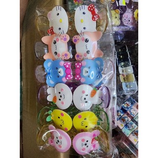 Kẹp càng cua 5 răng trong hình thú cute (được chọn mẫu)