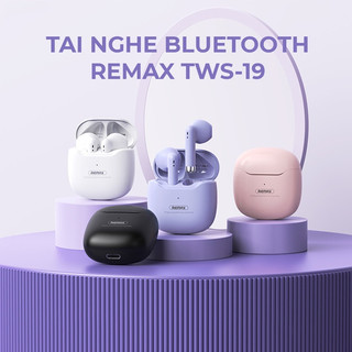 Tai nghe Bluetooth True Wireless Remax TWS-19 Marshmallow Series Có Mic Đàm Thoại