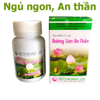 Dưỡng tâm an thần ngủ ngon đại uy lọ 100 viên thảo dược