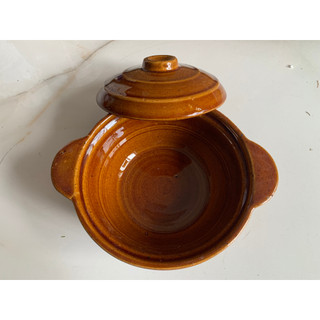 Nồi đất tráng men trong và ngoài 17cm Gốm Sứ Bình Dương