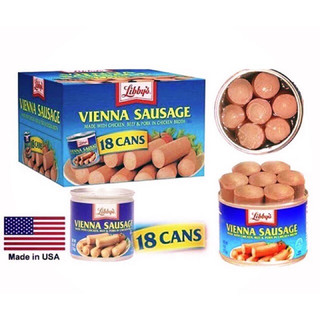 Xúc xích Mỹ Libby’s Vienna Sausage Lon 130gr