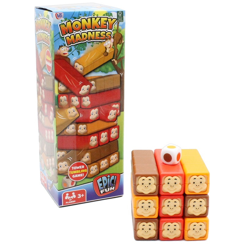 Đồ Chơi Rút Gỗ Monkey Madness - Epic Fun 1375952