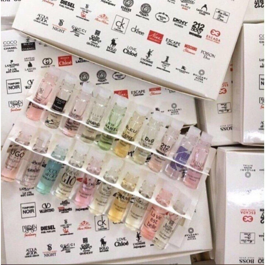 Nước hoa nam nữ 2ml Glamour Perfume các mẫu test