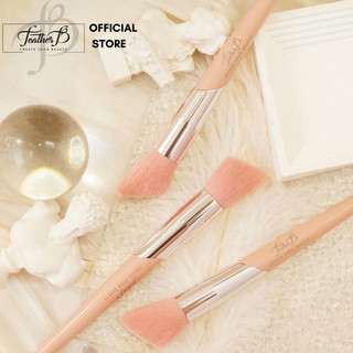 Cọ khối - má - highlight vát 2 đầu Feather B