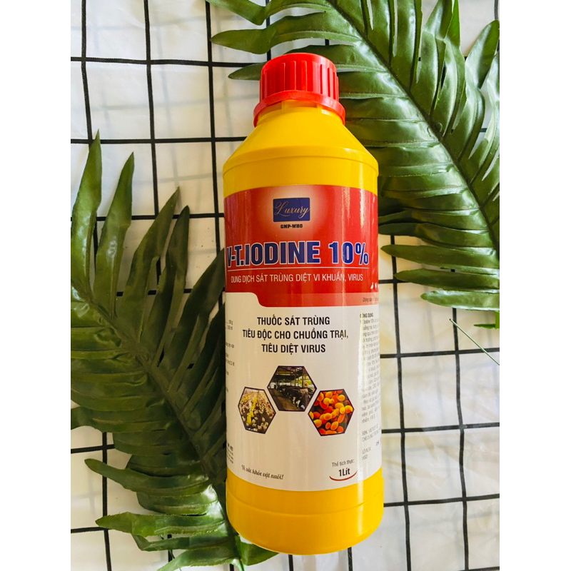 Iodin Sát trùng chuồng trại