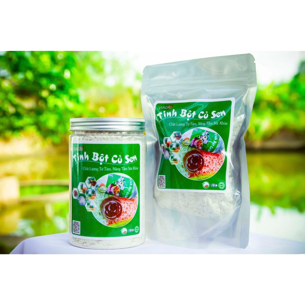 BỘT CỦ SEN-TINH BỘT CỦ SEN VIAGRI TỐT CHO SỨC KHOẺ