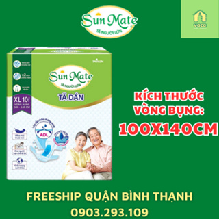 HCM-Nowship TÃ DÁN NGƯỜI GIÀ SUNMATE SIZE XL10