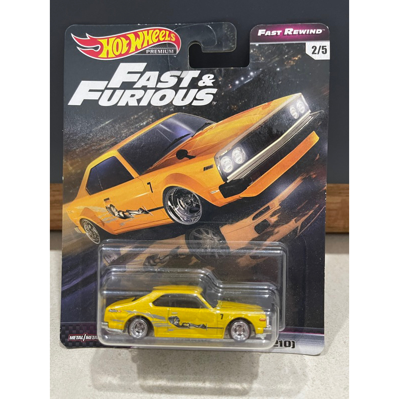 Xe mô hình đồ chơi bánh cao su Hotwheels 1:64 - FAST & FURIOUS - Nissan Skyline