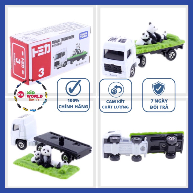 Xe mô hình Tomica Box Tải Hino Profia Animal Transporter. No.03.