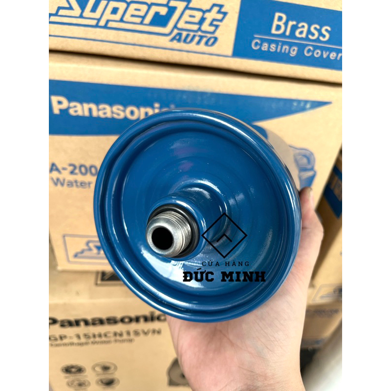 Bình tăng áp - Bầu áp lực ren 21 thép dùng cho máy bơm tăng áp Panasonic