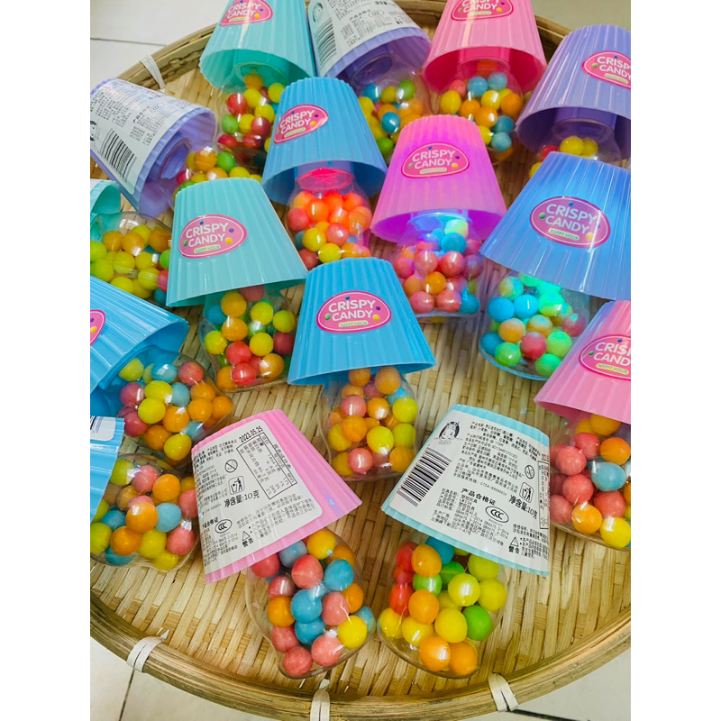 Kẹo đồ chơi trái cây, cây nấm có đèn vỹ 16 cái_ Tấn Hưng Store chuyên sỉ