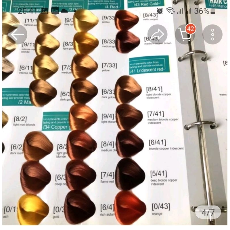 Nhuộm tóc topty kèm oxi 100ml