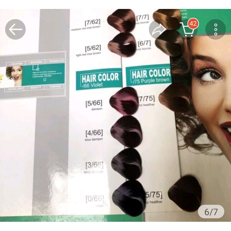 Nhuộm tóc topty kèm oxi 100ml