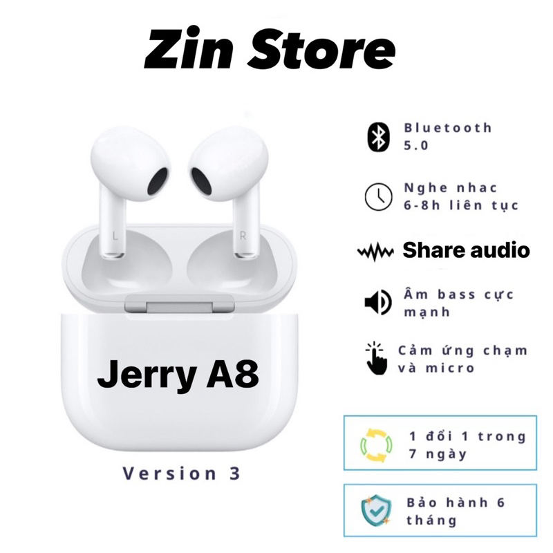 Tai Nghe A3 chip1.5.6.2E có âm Không Gian