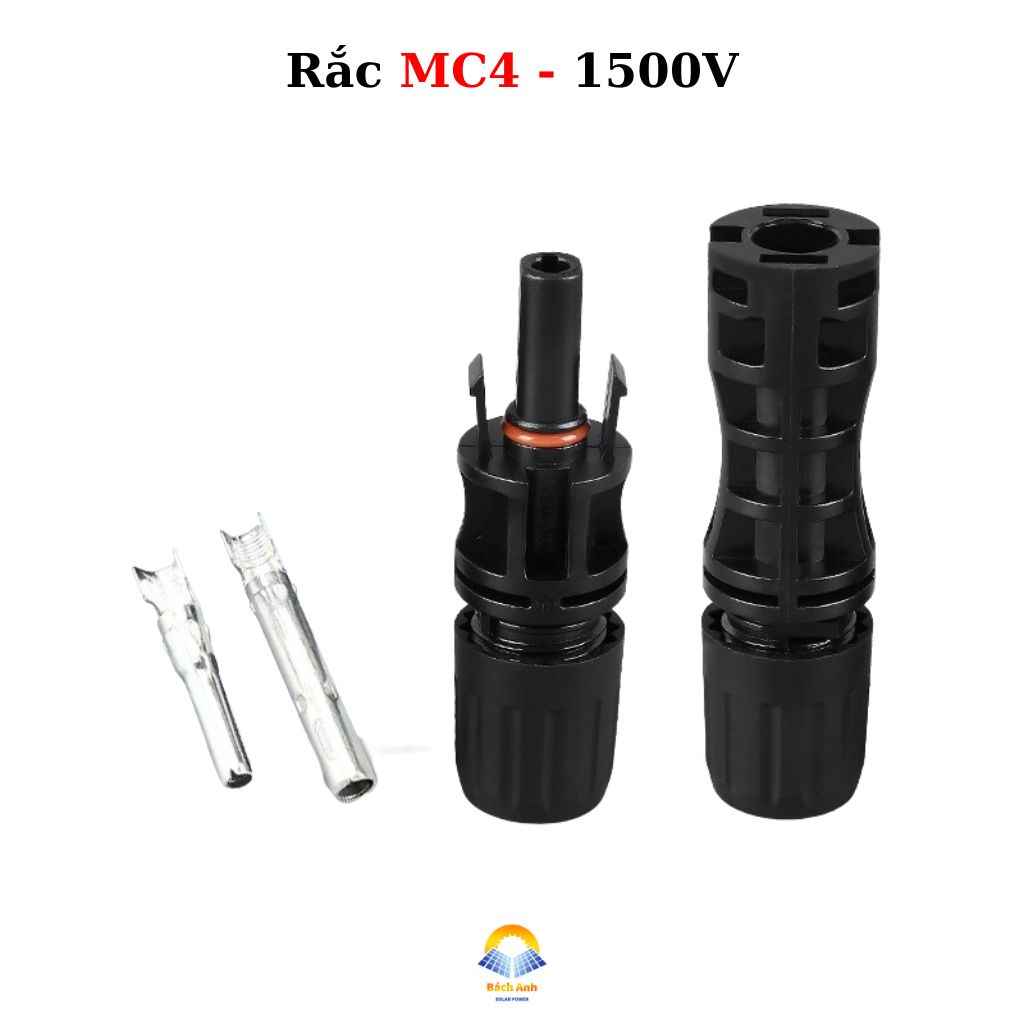 Jack nối pin mặt trời MC4 - 1500V