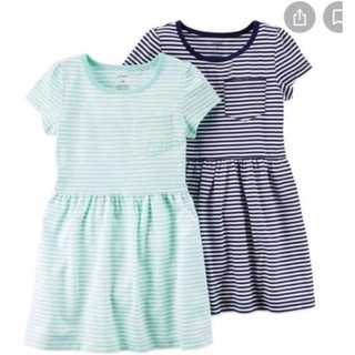 Váy cotton bé gái, váy thun carter xuất dư xịn cho bé gái 100% cotton.