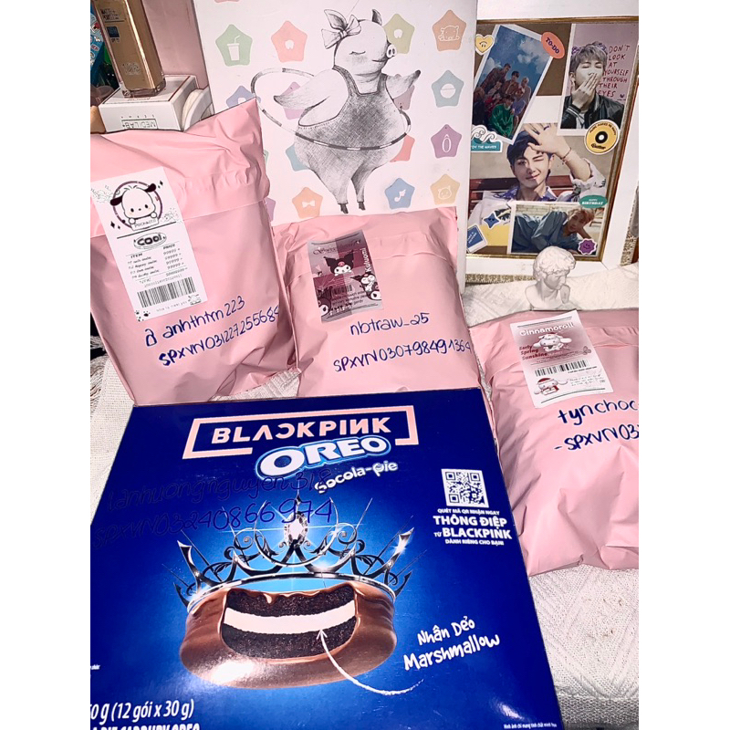 Hộp qua may mắn blackpink