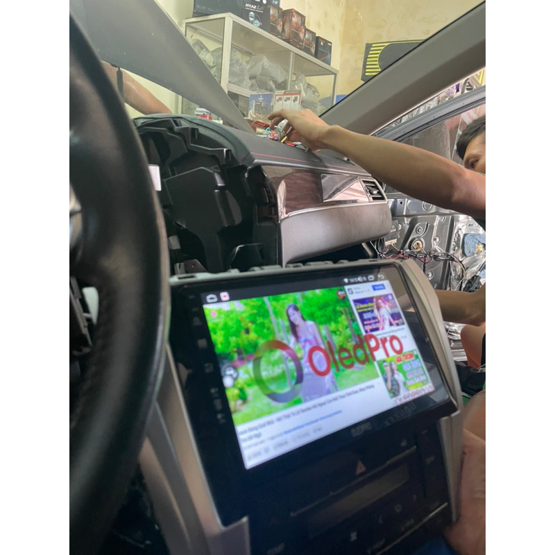 Màn hình Androi ô tô oled pro X4 và X4S liền Camera 360 độ !
