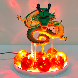 Mh69 - mô hình rồng thần và set ngọc thần dragon ball có đèn led - mô hình dragon ball