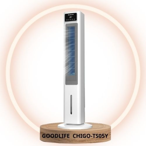 Quạt Tháp Hơi Nước Điều Hòa Cao Cấp CHIGO TS05Y – Hẹn Giờ Tối Đa 24h Điều Khiển Từ Xa Màn Hình LED Cảm Ứng