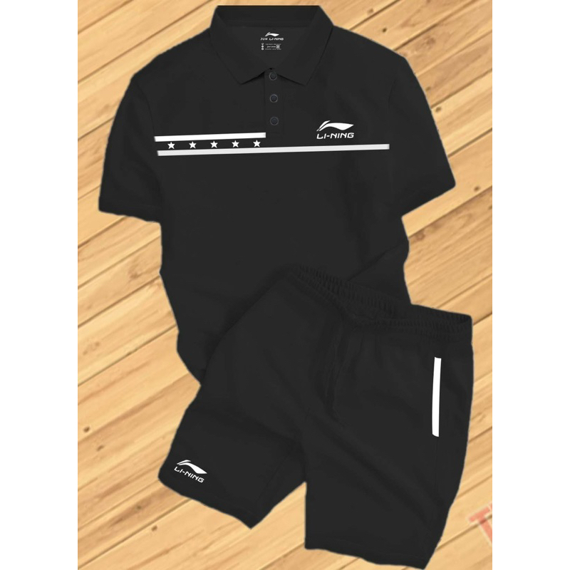 Bộ thể thao  polo chất liệu poly cá sấu thoáng mát , thoải mái  đi cafe , du lịch.