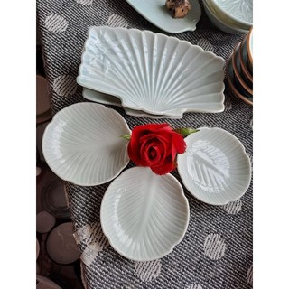 Thố, chén, dĩa sushi bạch ngọc gốm sứ Nhật 2hand