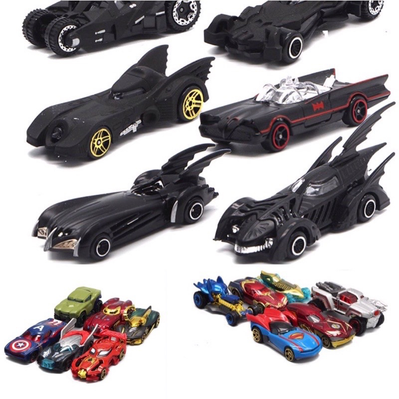 Mô hình xe nhập vai Marvel và Dc