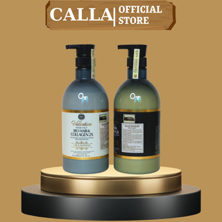 Dầu gội xả valention collagen 800ml * 2 phục hồi tóc siêu mượt chống rụng chống ngứa chống gàu